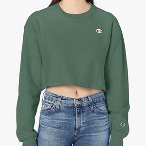 Champion Cropped Reverse Weave Sweatshirt